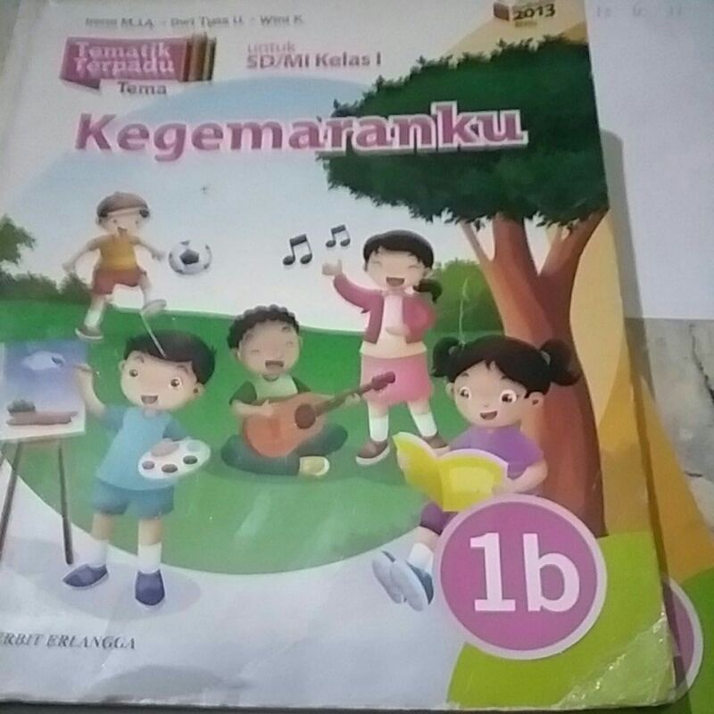 buku tematik terpadu kegemaranku kls 1b