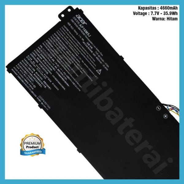 Baterai ORI Acer Aspire one A314-31 A315-51 A114-31 AP16M5J