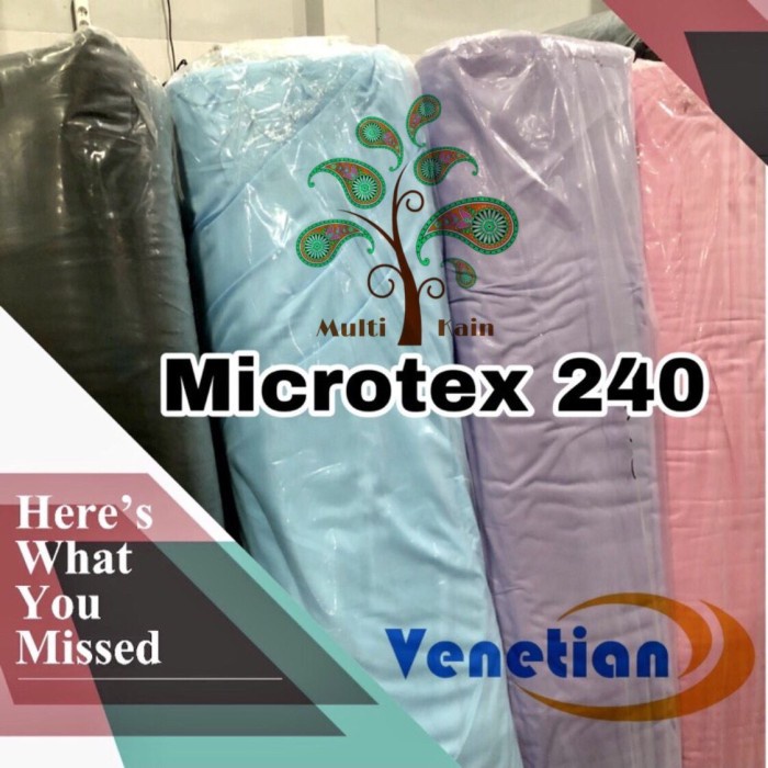 Kain Multi Kain Micro Microtex Lebar 2.4 M Dekorasi Background Foto Sprei
