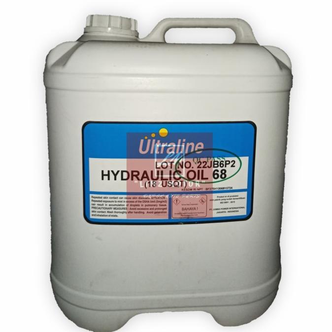 Hydraulic Oil-Oli Hidrolik 68 Ultraline 18 Liter USQT SAE-10 Jumbo