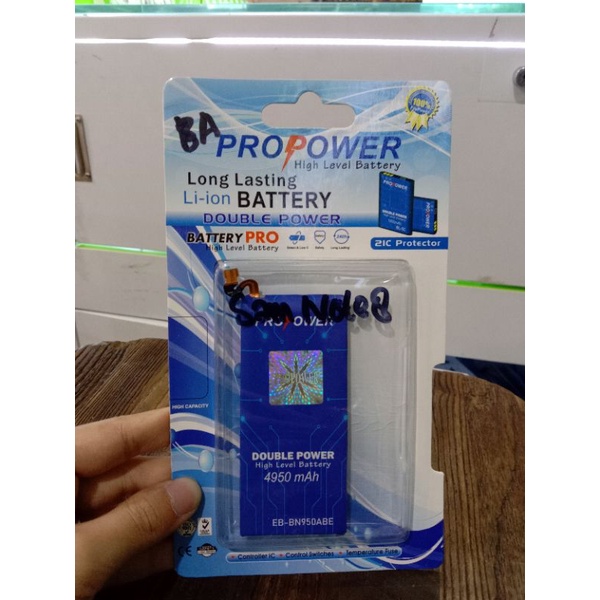 BATRE PRO POWER SAMSUNG NOTE 8 DOUBLE POWER