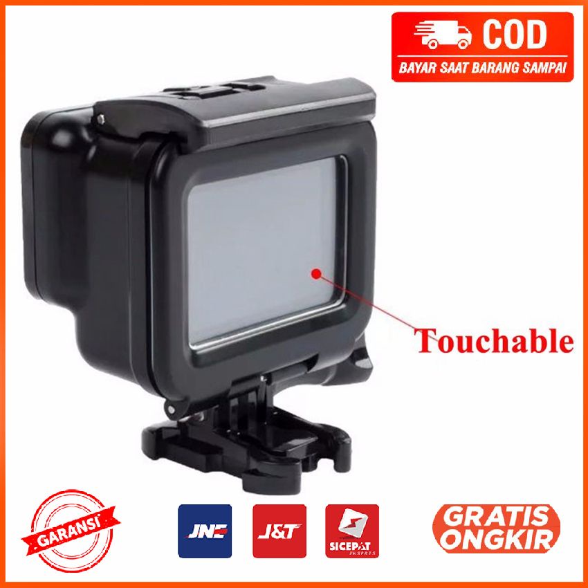 Touchscreen Waterproof Case 60m for GoPro Hero 5/6/7