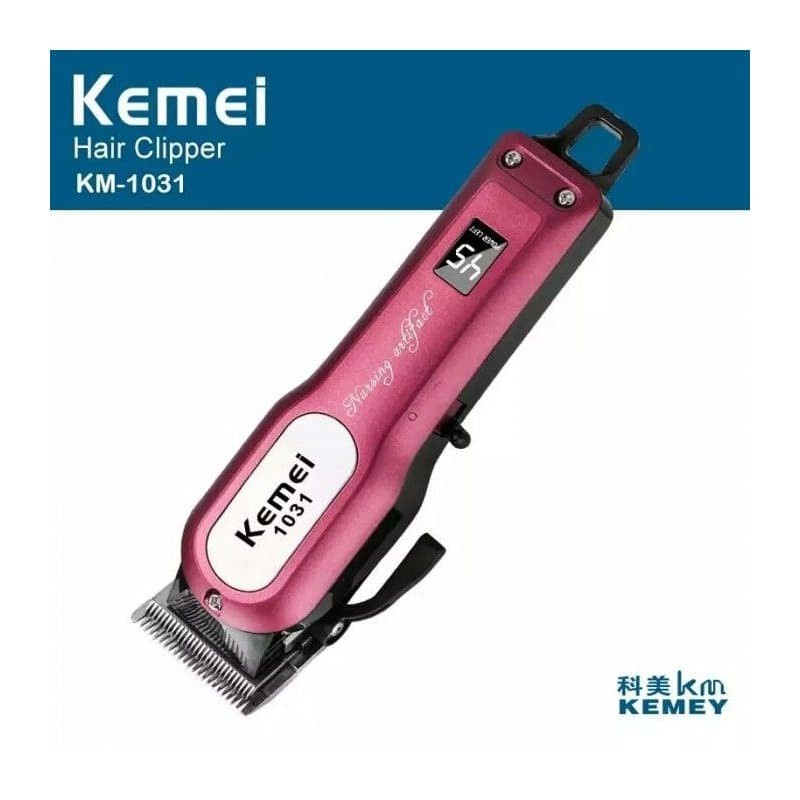 COD Alat Cukur Rambut Kemei KM-1031 Hair Clipper Rechargeable Lithium KM 1031 Original