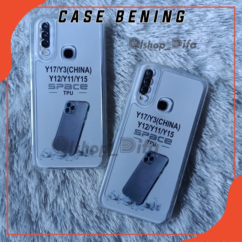 CLEAR CASE PROTECTOR CAMERA VIVO Y17 VIVO Y11 VIVO Y15 VIVO Y12 soft case bening SOFTCASE BENING BER