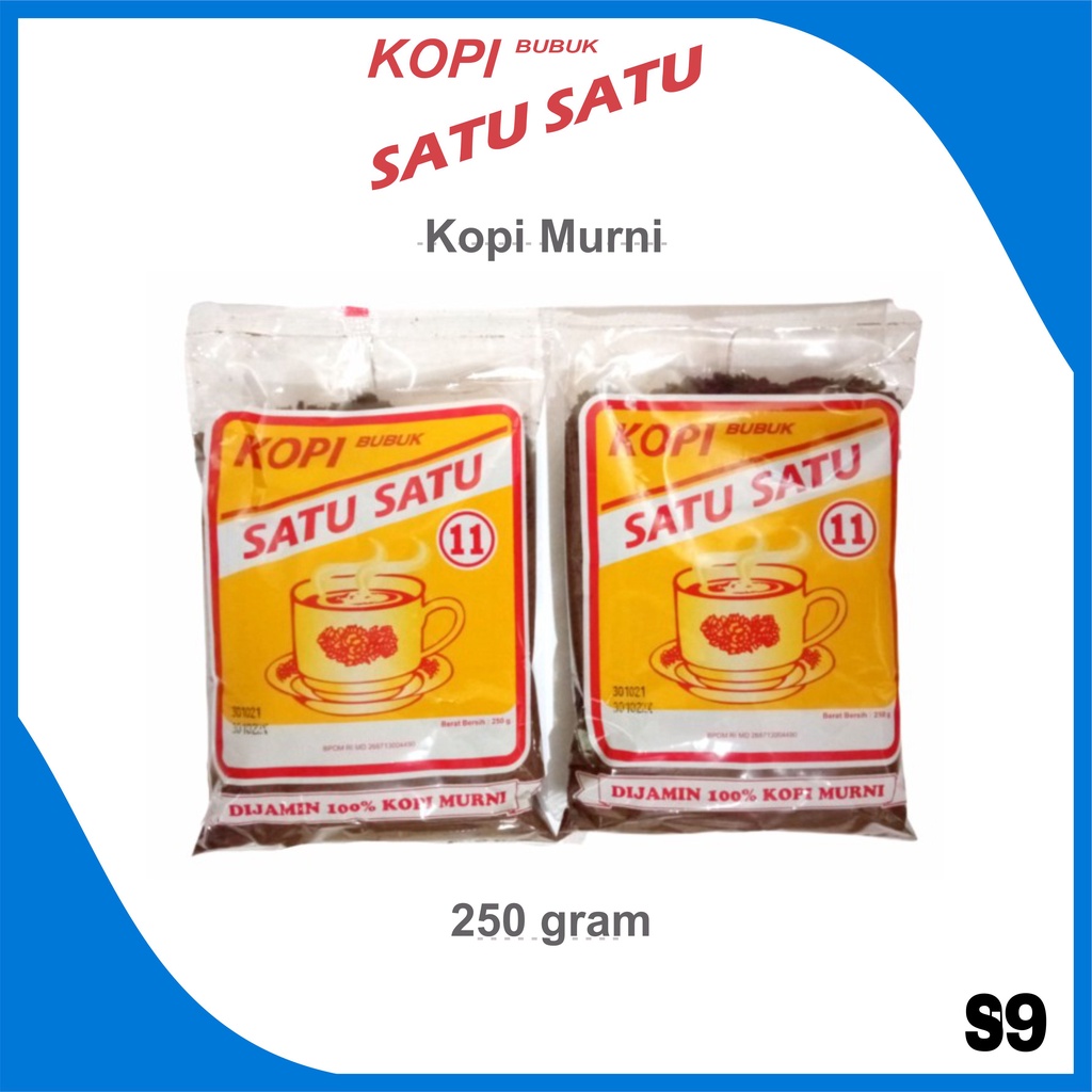 Jual Kopi Bubuk Satu Satu 250 Gram Shopee Indonesia