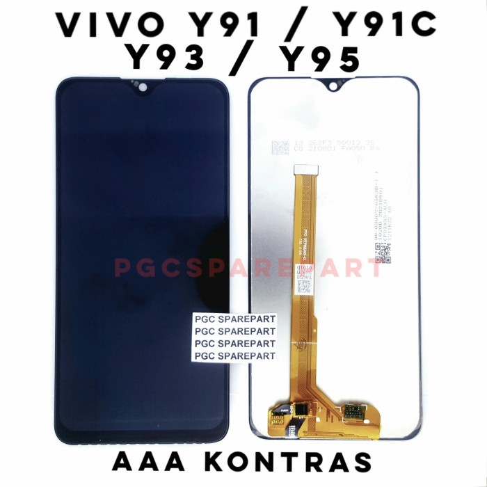 LCD Touchscreen AAA Kontras Fullset Vivo Y91 - Y91C - Y93 - Y95