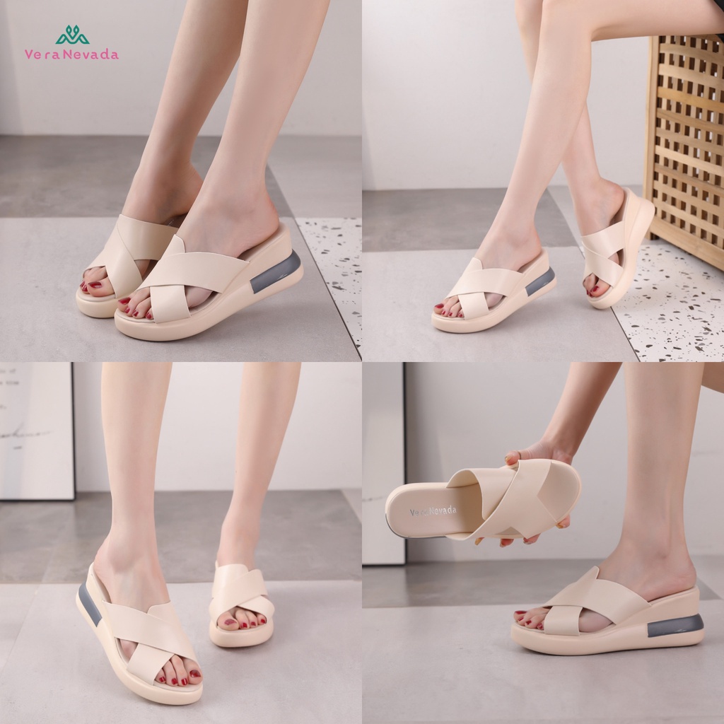 Ivony Seivona - VN1184 Vera Nevada Sandal Wedges Wanita