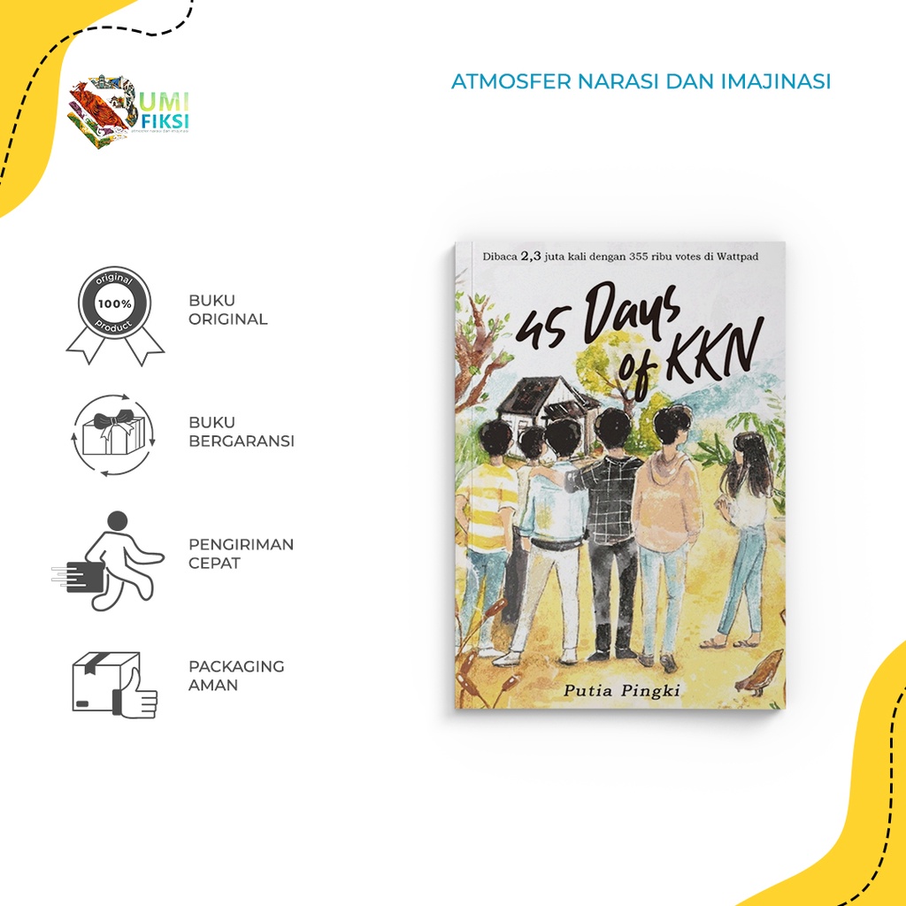 [SALE] 45 Days of KKN - Putia Pingki - AKAD