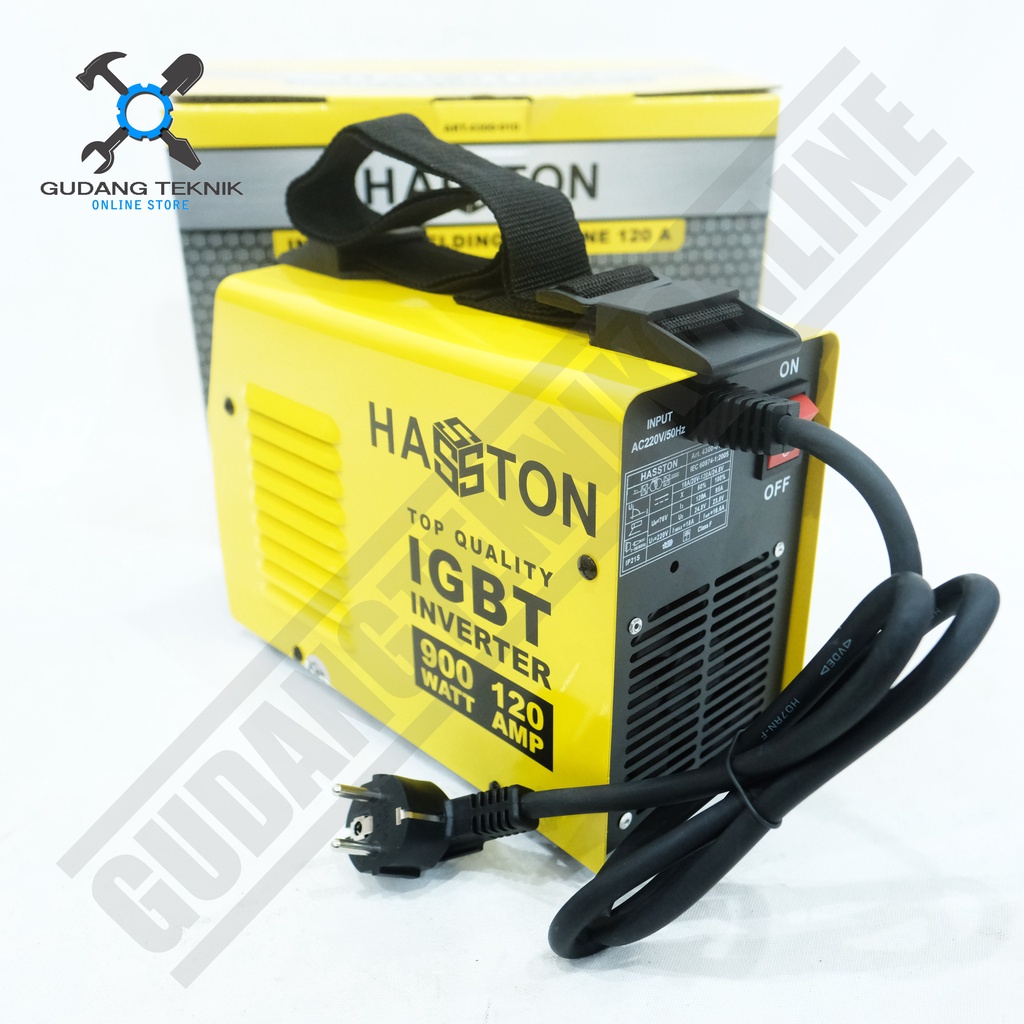 Mesin Las Inverter 120A 4300-010 HASSTON PROHEX  / Travo Las Trafo Mesin Las Listrik 120A 4300 010 HASSTON