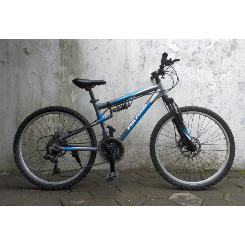 sepeda Polygon vander 24 inch full suspensi