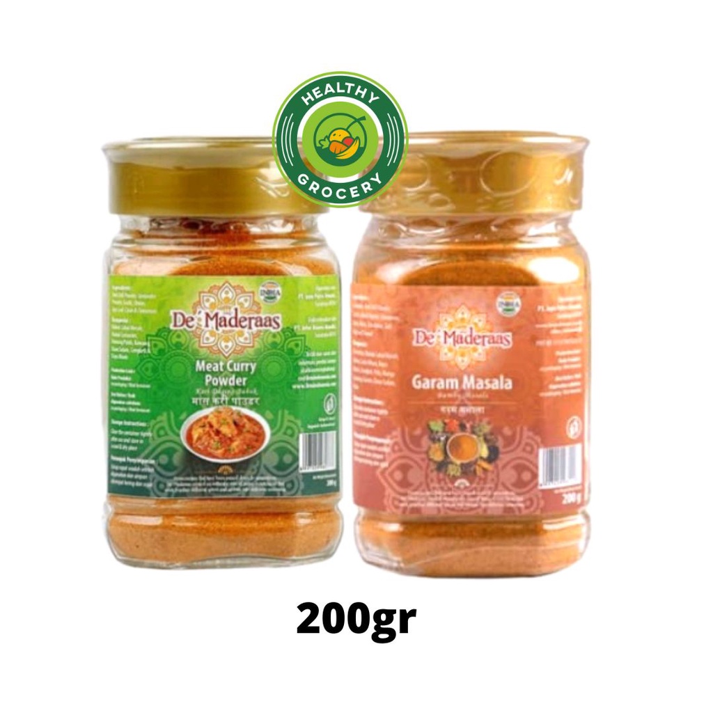 De'Maderaas Garam Masala 200gr / Meat Curry Powder / Demaderas