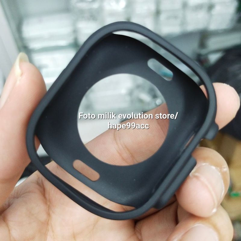 apple watch ULTRA 49 MM 49MM soft case silikon black