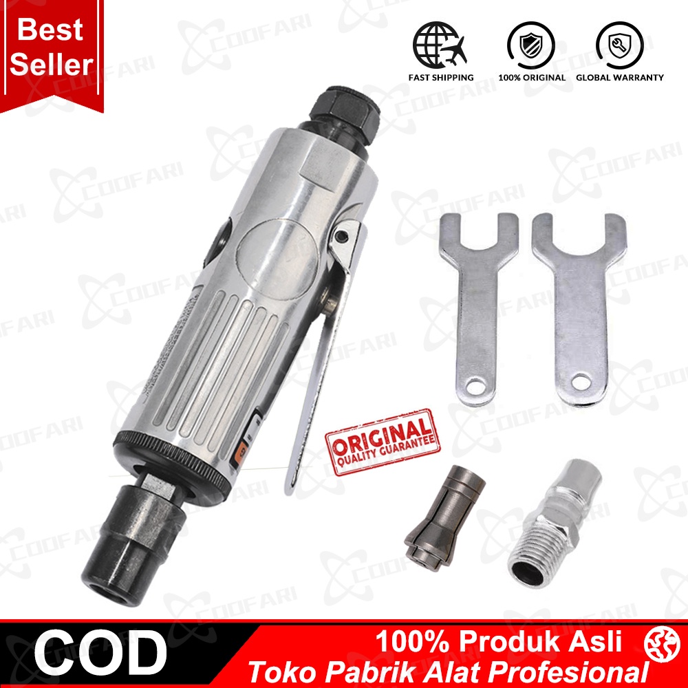 COOFARI AIR DIE GRINDER ALAT GERINDA ANGIN GURINDA TUNER 3MM 6MM