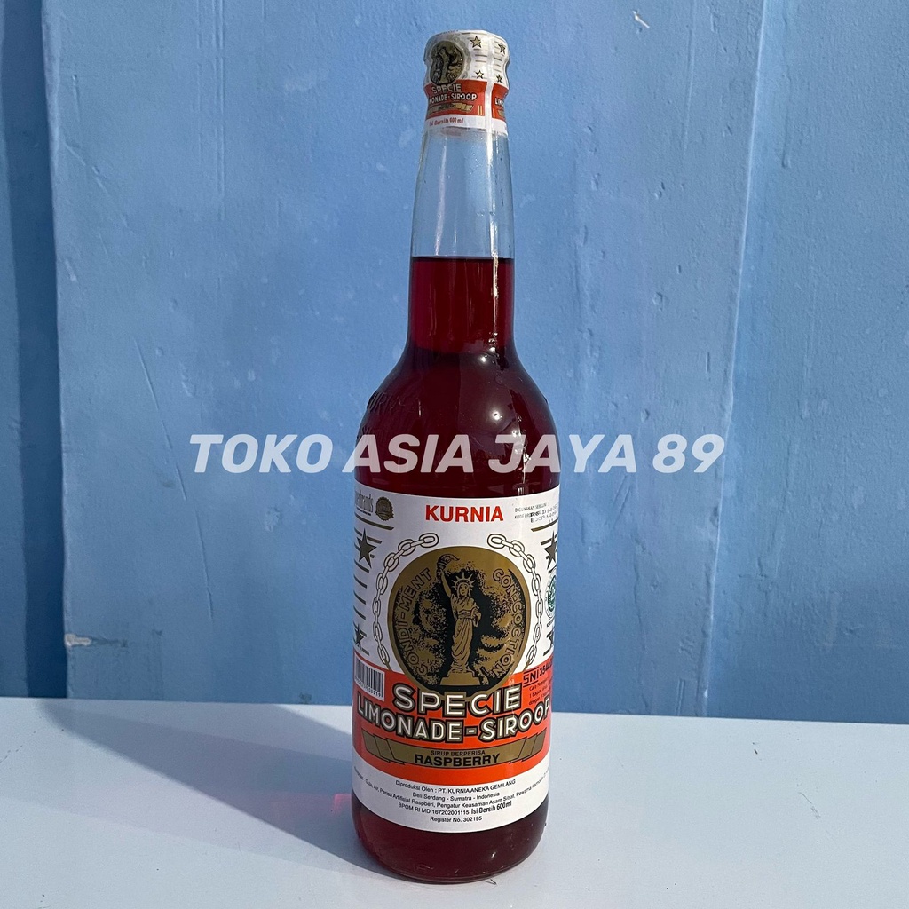 

sirup kurnia raspberry 600 ml