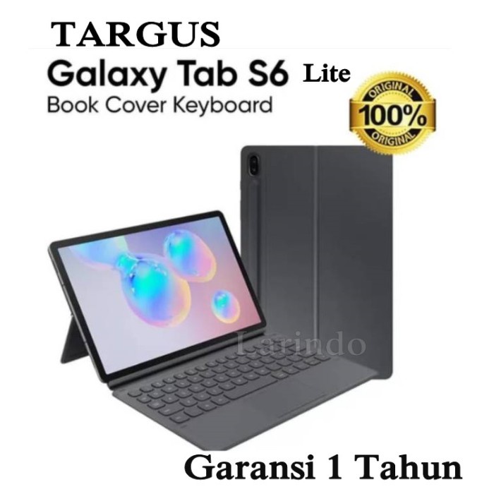 Keyboard Targus Book Cover Keyboard Samsung Tab S6 Lite Origional 100%