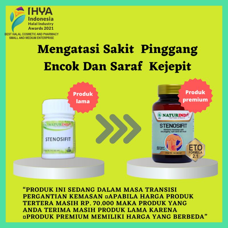 OBAT SAKIT PINGGANG SARAF SYARAF KEJEPIT PEGEL LINU ENCOK OBAT SAKIT PINGGANG HERBAL STENOSIFIT