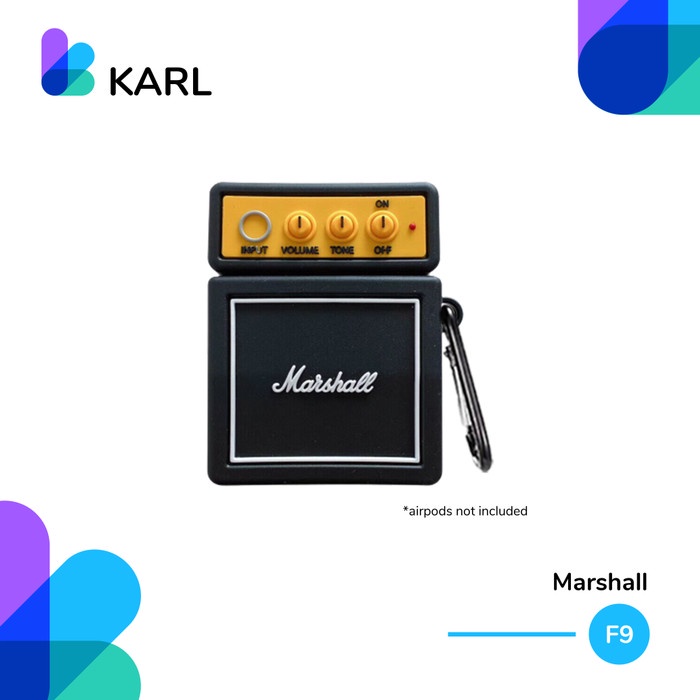 earphone Airpods Case Silicone Soft Case Cover Airpods Gen 1 2 Inpods I12 TWS - F9. Marshall gaming 