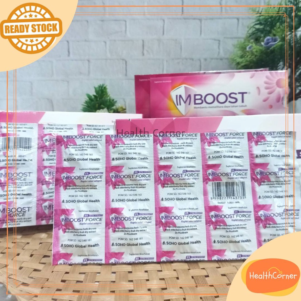 IMBOOST Tablet - Imboost Force Extra Strength Immunity Daya Tahan Tubuh 10tabs