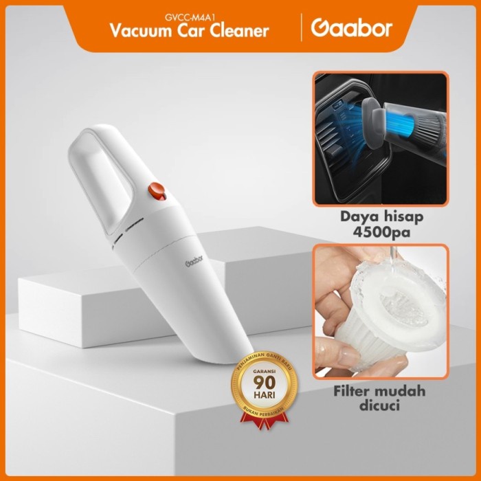 Vacum New Gaabor Mini Car Vacuum Cleaner Penyedot Debu Mobil