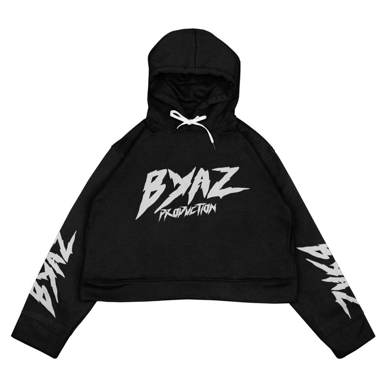 Hoodie Crop Oversize Unfinished ANGEL BYAZ ORIGINAL