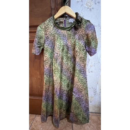 Dress batik bahan viscose