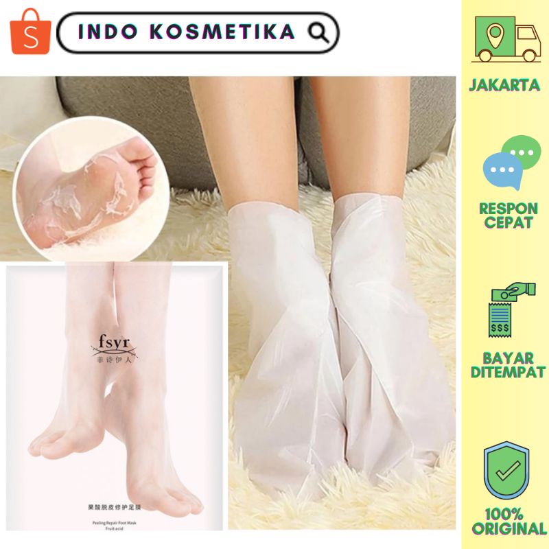 FOOT PEEL MASK Masker Kelupas Kaki Kering Kapalan Pecah Pecah