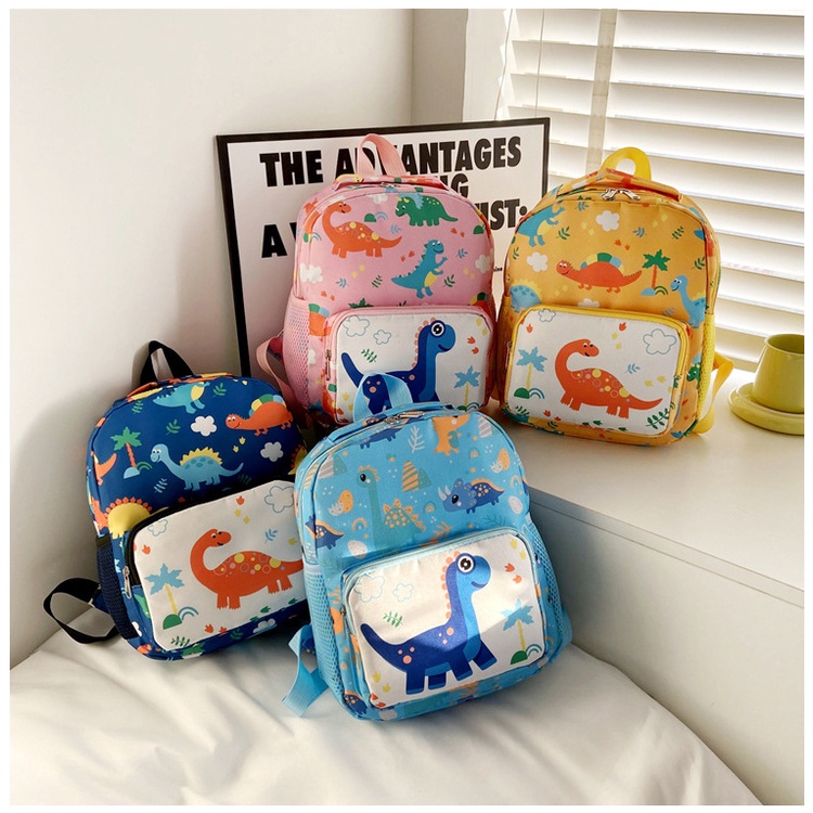 Serenity Tas Ransel Anak Unisex Motif Dino Terbaru Import / Tas Sekolah Anak - 551