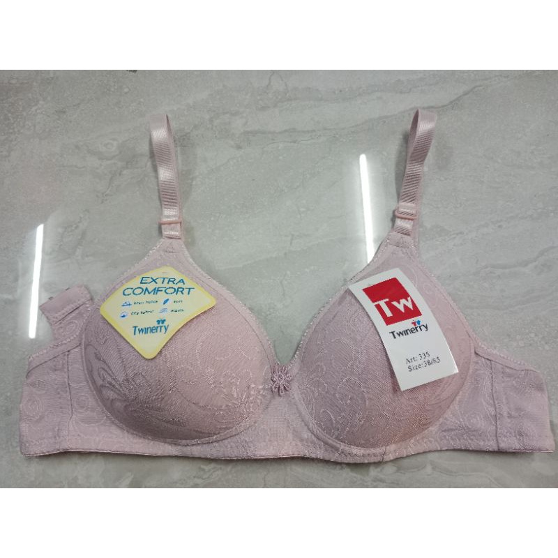 BH BUSA BRA WANITA LEMBUT UKURAN LENGKAP BAHAN ADEM BISA MELAR (Bh. Twinery)