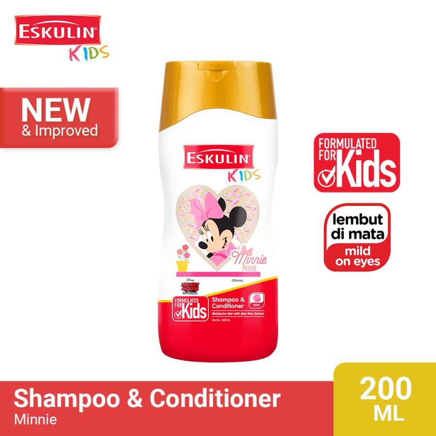 Eskulin Kids Shampoo &amp; Conditioner Minnie 200ml