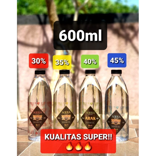 

Minuman traditional khas bali (600ml) 100% terbuat dari nira kelapa