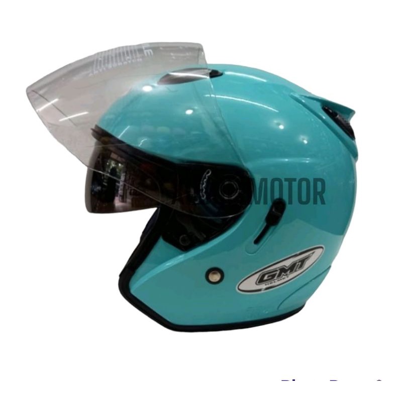 HELM MOTOR HALF FACE GMT ORIGINAL HELM SNI HELM ORIGINAL HELMET HELM CENTRO HELM PRIA HELM WANITA HE