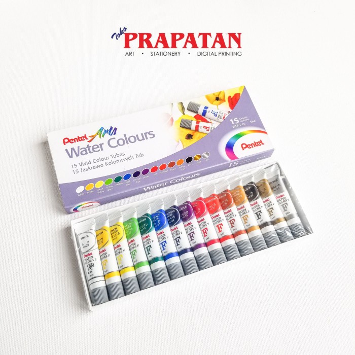 

Pentel Water Colors 15 warna NANDAA