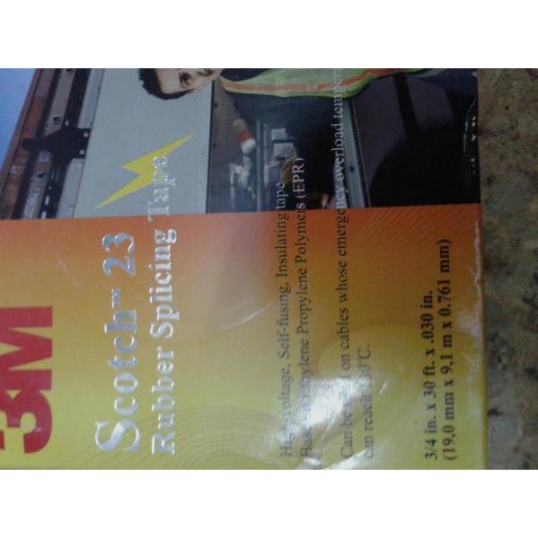 isolasi scot 23 3M/isolasi rubber/isolasi karet