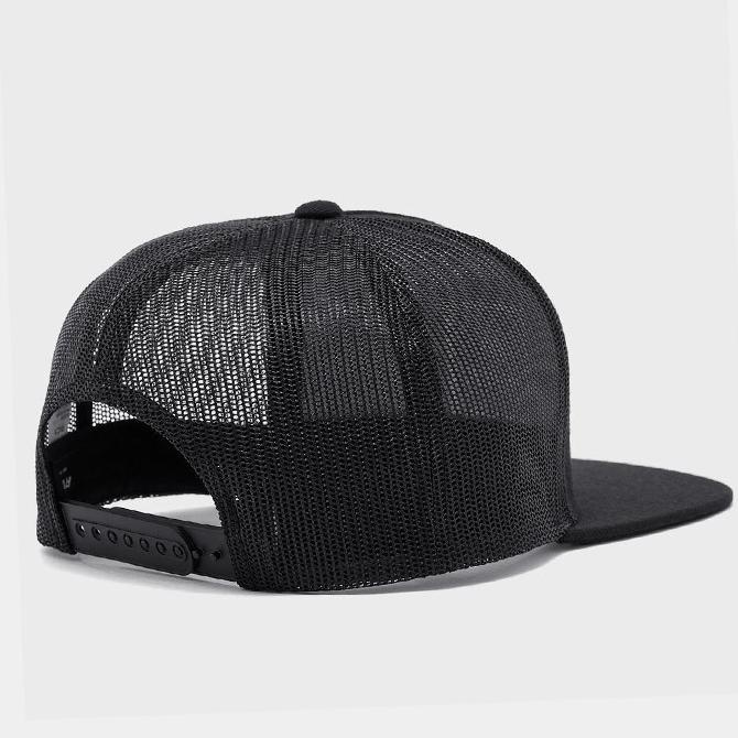 Topi RVCA VA ALL THE WAY TRUCKER Cap Hat Yupoong Black ORIGINAL