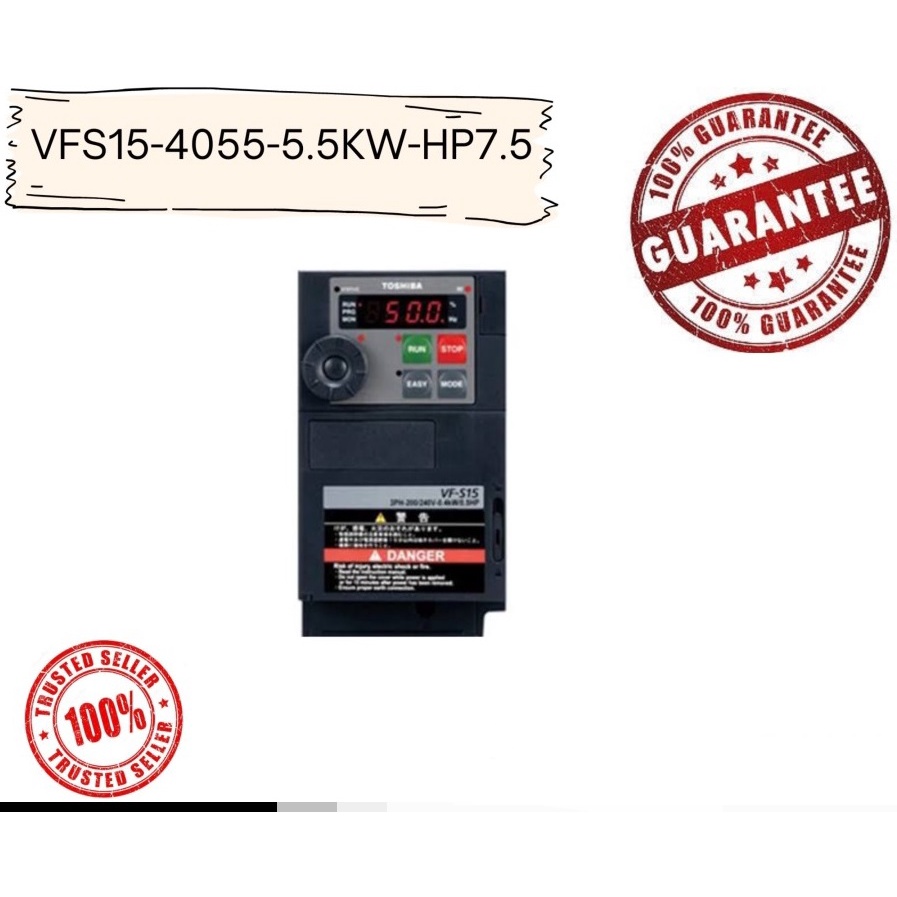 TOSHIBA INVERTER VFS15-4055-5.5KW-HP7.5