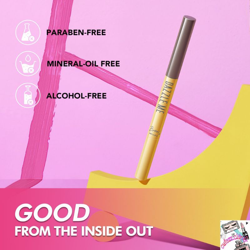 ☃️Cutezz_Ching1☃️Dazzle Me Brow Likey | Automatic Eyebrow Pencil Tahan Air Waterproof Long Lasting Pensil alis
