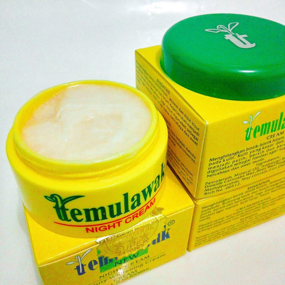 Cream Malam Temulawak Original Import - Temulawak Krim Malam