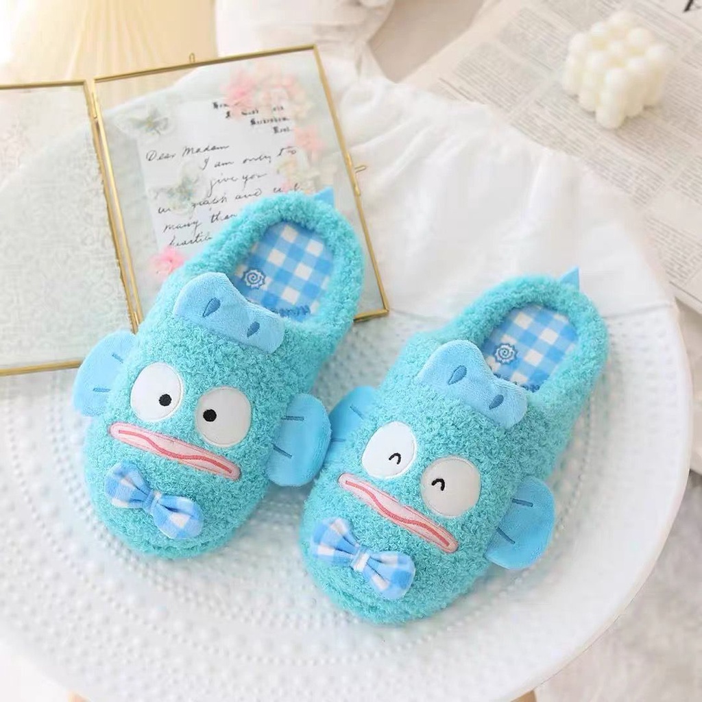 SANDAL RUMAH MELODY CINNAMOROLL KUROMI HANGYODON POMPOMPURIN HELLO KITTY SEPATU KAMAR IMPOR