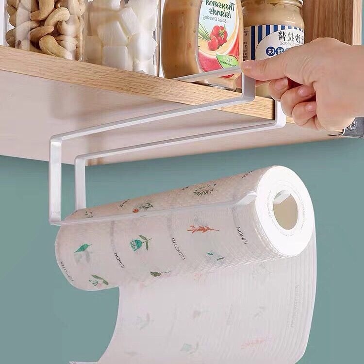 Holder Tisu Toilet Model Gantung Dinding Dengan Perekat Untuk Kamar Mandi Dan Dapur