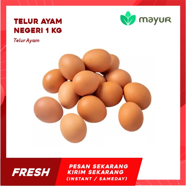 

Telur Ayam Negeri - 1 kg