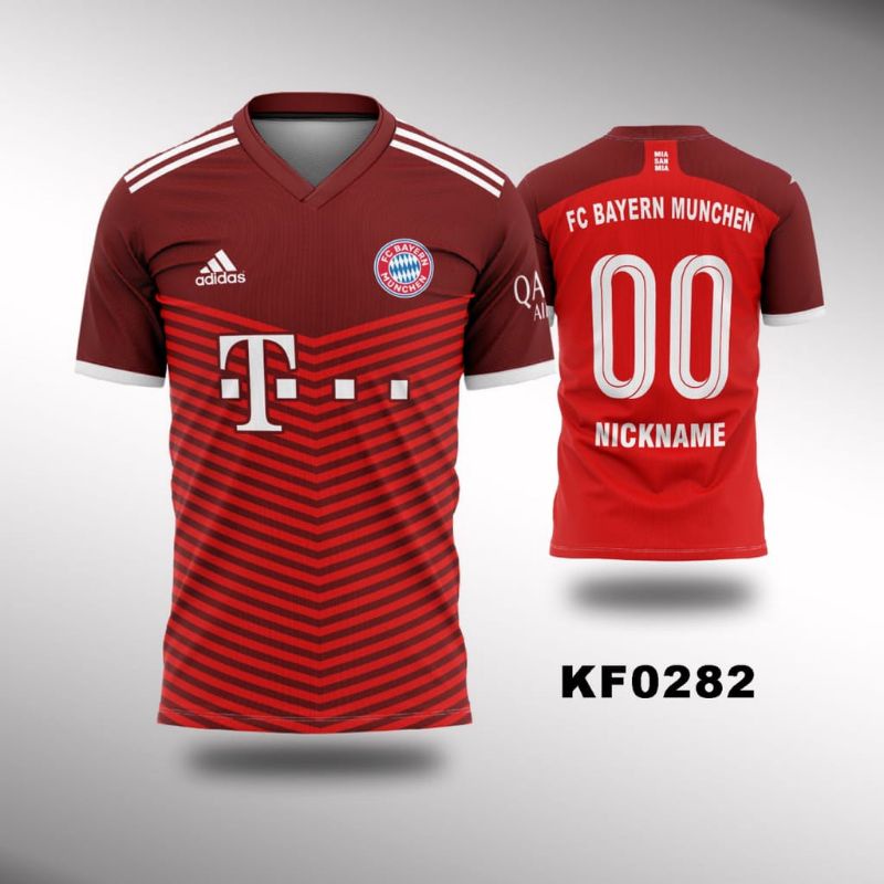JERSEY BAYERN MUNCHEN 2021/2022 HOME AWAY KAOS BOLA