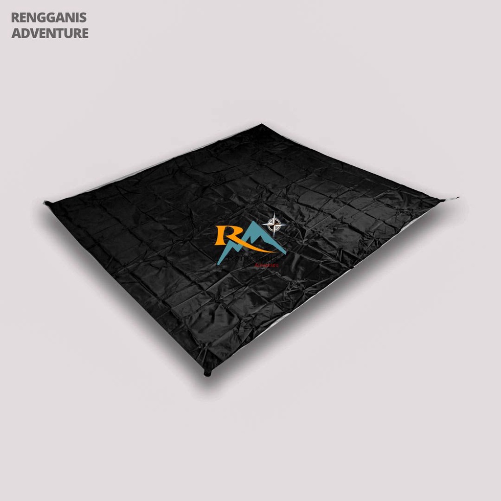 Footprint RIR OUTDOOR 240 X 210 Alas Tenda Bivak Outdoor Gunung 6 - 8 Orang Foot Print