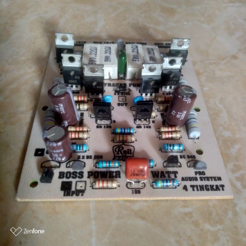 Jual Driver Power amplifier 1200 watt 4 tingkat Rell Radja | Shopee