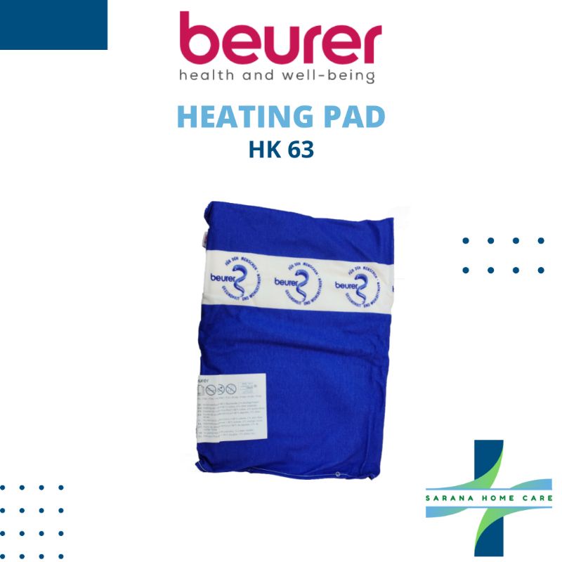 BEURER Heating Pad HK 63/alat terapi/alat penghangat/terapi badan elektrik