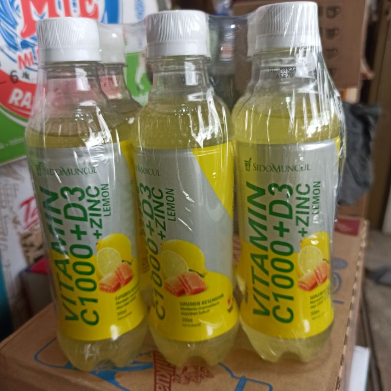 

Minuman Botol Suplemen Kesehatan Vitamin C1000 + D3 + Zinc Lemon