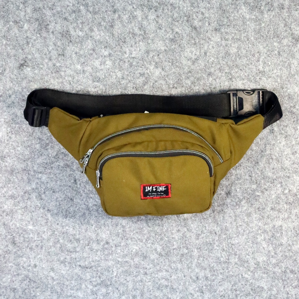 Tas Selempang Waterproof - Tas Anti Air - Tas Dada - Slingbag IMFINE