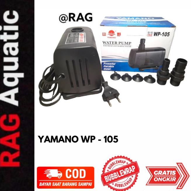 YAMANO WP 105 WP105 WP-105 Pompa Air Celup Pompa Kolam Aquarium