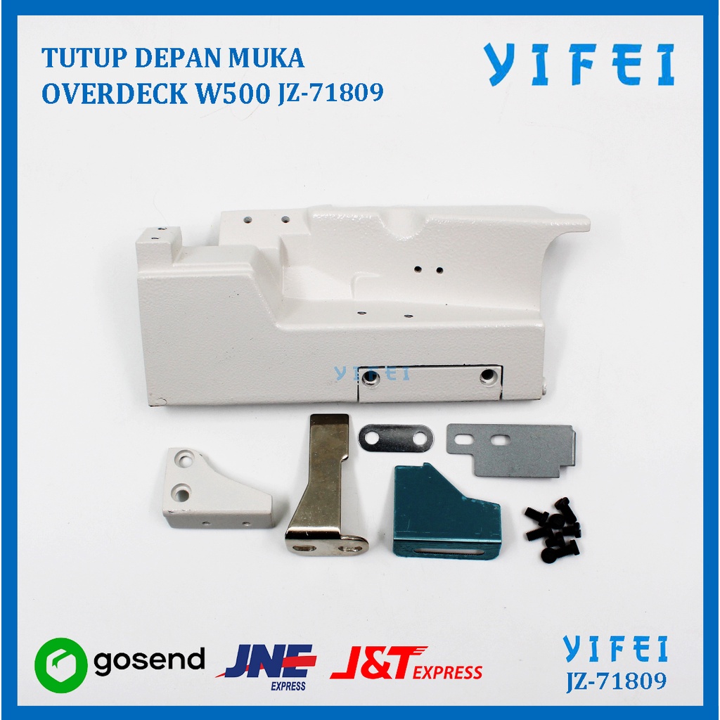 TUTUP DEPAT CORONG SET MESIN OVERDECK CHAMP W500 YIFEI-71809