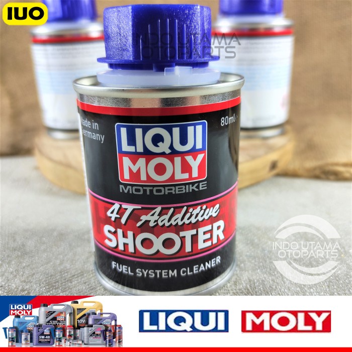 Motorbike 4T Additive Shooter Liqui Moly 80ml Adiktif Motor Liquimoly