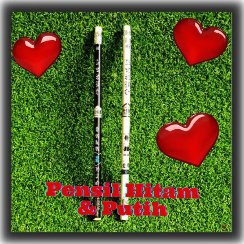 

Pensil Hitam dan Putih (Sepasang)